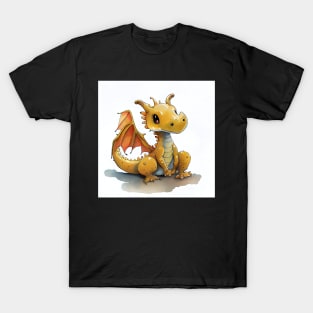 Cute Watercolor Dragon T-Shirt